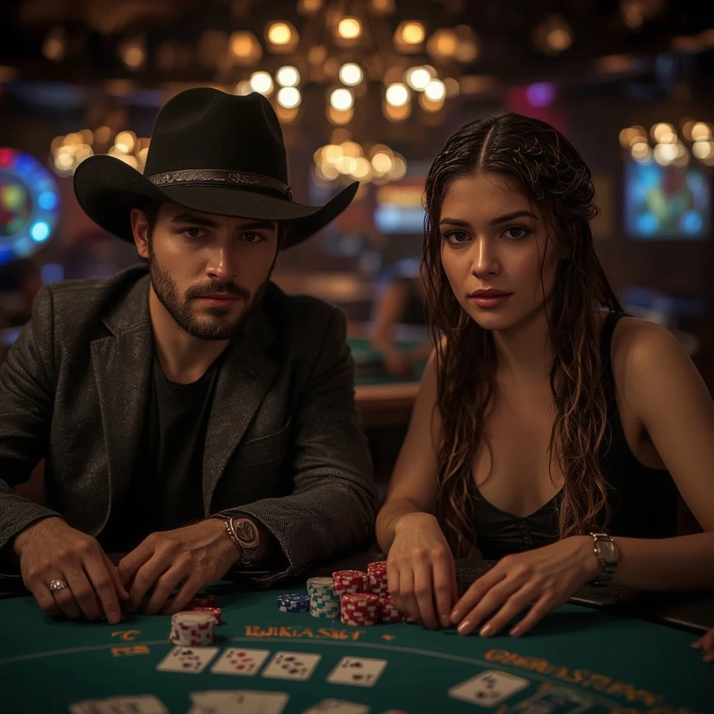 photo de deux joueurs de poker MAGIK CASINO